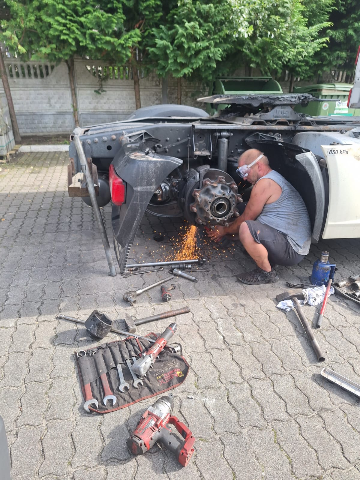 Daf 106 wymiana Piasty w Wałcz - PIŁA