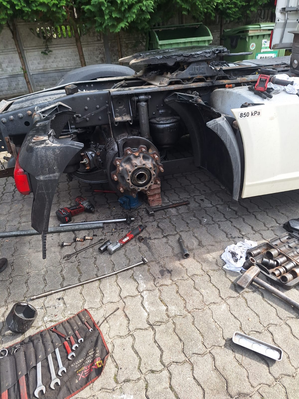 Daf 106 wymiana Piasty w Wałcz