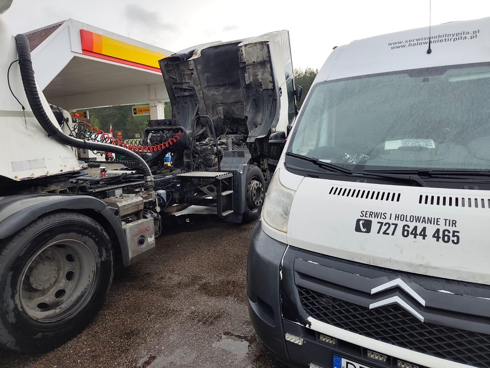 Mechanik Mobilny Piła TIR